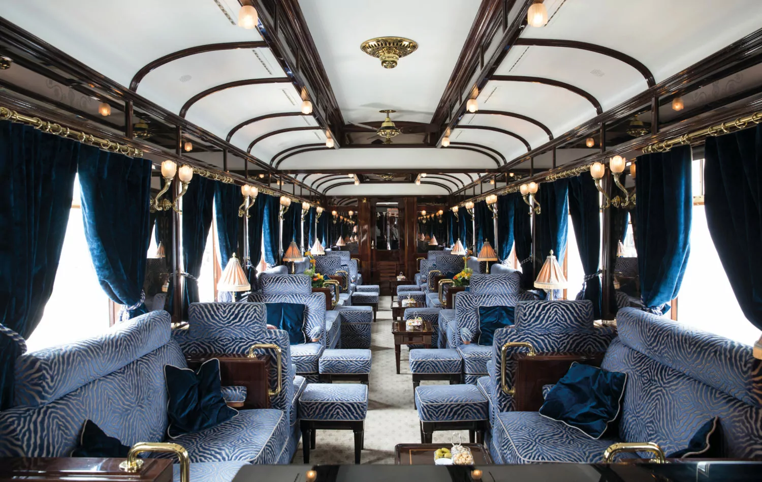 Venice Simplon-Orient-Express - In amongst the ornate carriages