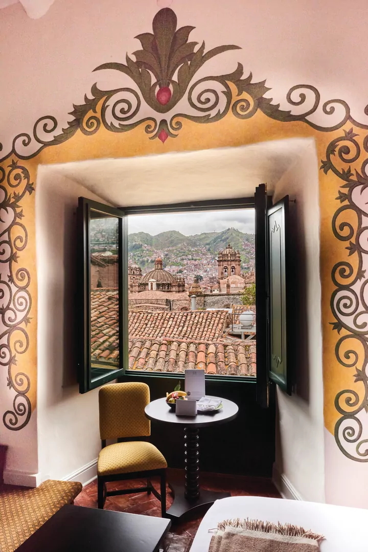 Monasterio View from a Deluxe Junior suite