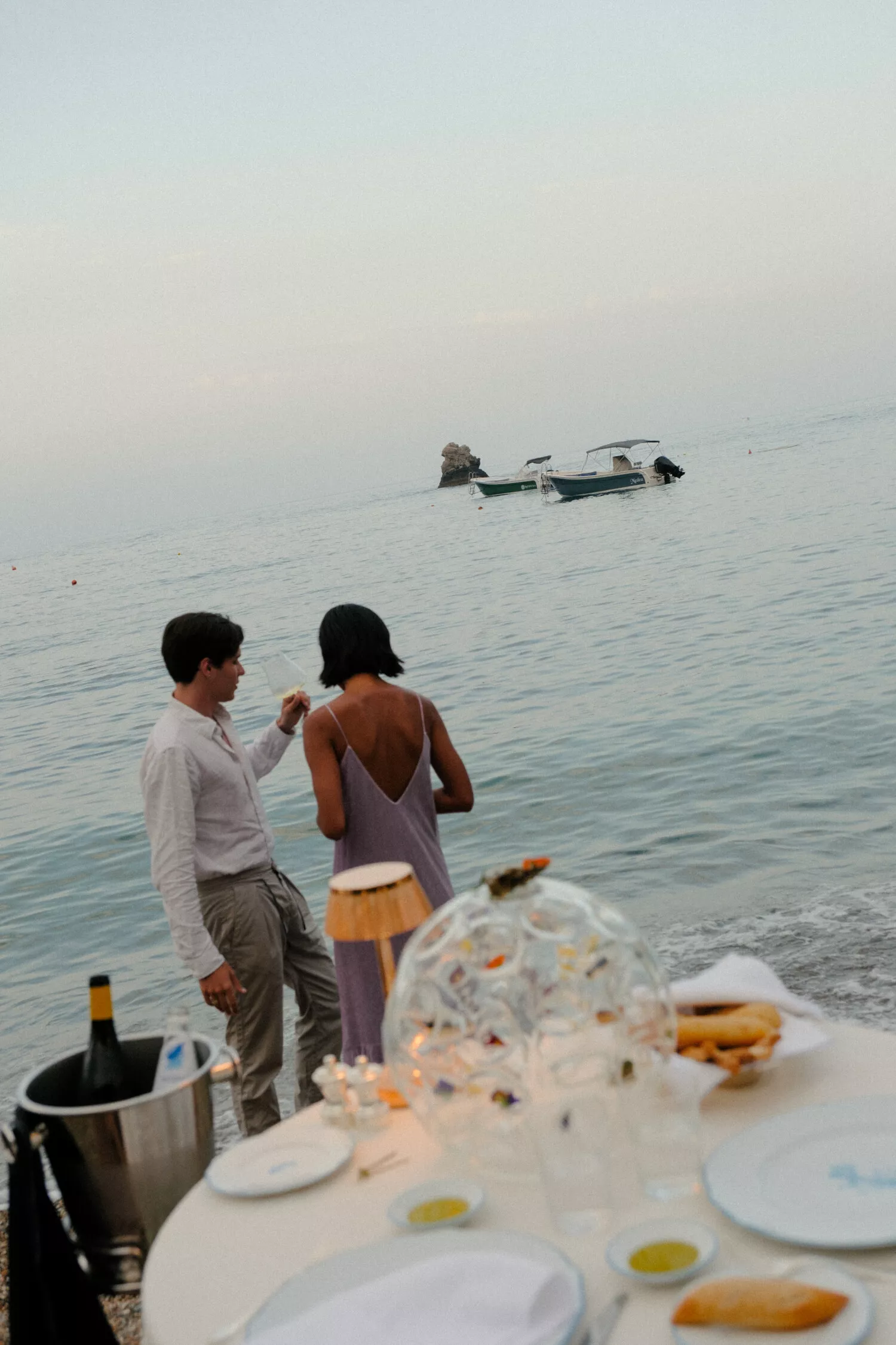 Candlelit dinner by the beach-jpg