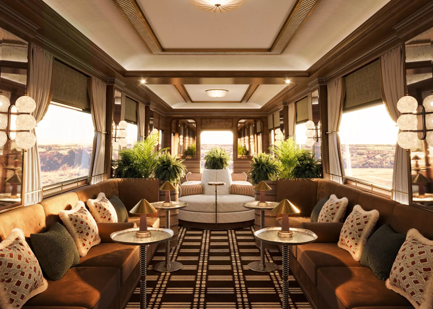 BEX Observation Car - Bar - Interiors by Albion Nord