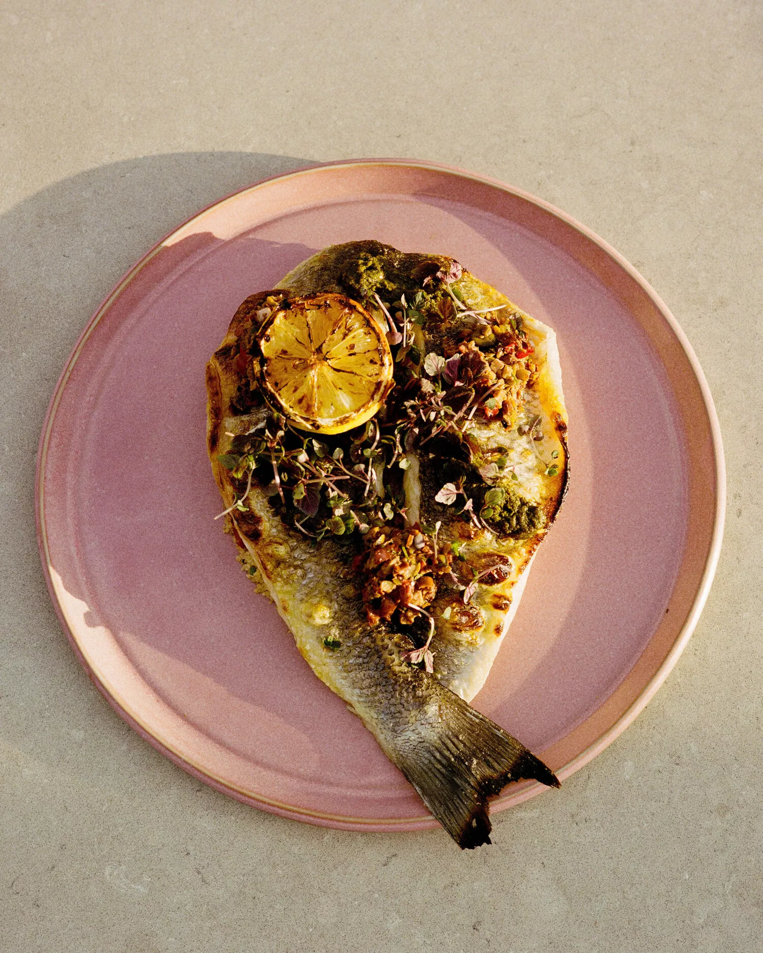 Branzino at El Encanto